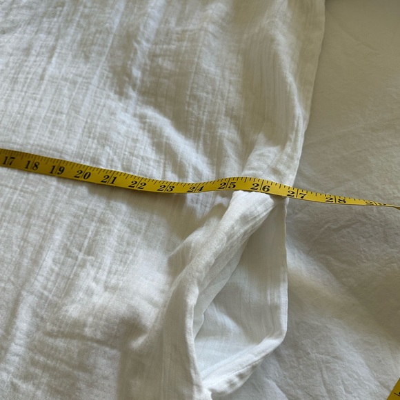Sundry NWT white gauze cover up dress, size large (3) - Picture 15 of 15